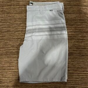 Hurley Gray Mens shorts Size 36 waist.